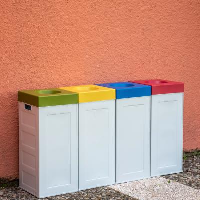 Cubo Open Top Recycling Bins 2 Colors
